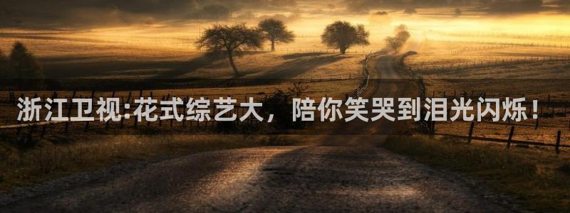 星亿娱乐登录：浙江卫视:花式综艺大，陪你笑哭到泪光闪烁！